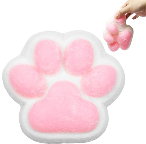 Squishy Pfote, Cat Paw Squishy, Groß Katzenpfoten Squishy, Stress Spielzeug | Anti Stress Spielzeug, Squishy Paw, Süße Weiche Katzenpfoten Quetschspielzeuge, Katzenpfoten für Kinder und Erwachsene