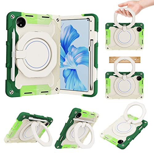Custodie per tablet Custodia Compatible with bambini Compatible with Huawei MatePad Pro 11 2022 11,0 pollici, custodia con supporto girevole a 360 ° Custodia tre in uno infrangibile, a prova di caduta