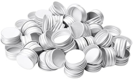 SECFOU 50pièces Capsules Transparentes Pour Bocaux Couvercles Étanches Pour Bouteilles Et Récipients Remplacement Pratique Pour Scellage