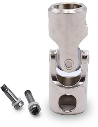 Joint de Cardan Femelle Volet Roulant – F781EN - Genouillère d’Articulation Ø12 mm Acier Nickelé – Pour Manivelle et Sortie de Caisson – Réparation Volet Manuel – Fabrication Française