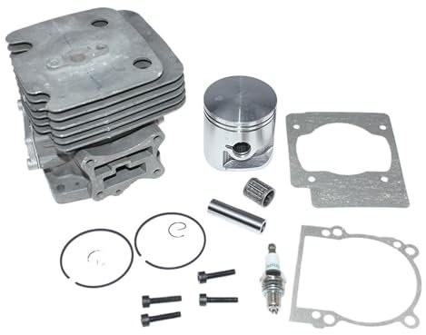 VDFNGFD Compatibile con Il Kit Cilindro pistone da 47,5 mm Compatibile con soffiatore a Zaino Husqvarna 560BFS 570BTS 570BFS 560BTS 360BT 578384901