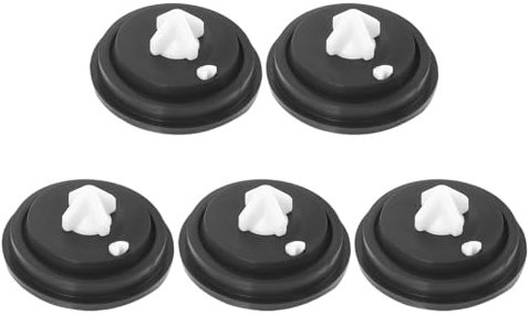5pcs Toilet Cistern Inlet Membrane Washers Rubber Seals Toilet Cistern Diaphragm Washers Set For Most Flush Valves
