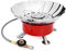 BOOZXCV Braciere Portatile all'aperto a Gas propano, fornello da Campeggio Portatile con Zaino in Spalla con Borsa per Il Trasporto, braciere per Escursioni in Viaggio Picnic Barbecue