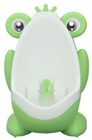 Naroote On Foot, Children's Toilets with Fun and Easy to Install Urinal, Oriented Towards Daily Life Goals (Green)