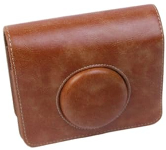 Kalttoy Tasche für Mini EVO Sofortbildkamera, PU-Leder, Tasche mit Schultergurt, Orange