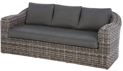 Hespéride - Gartensofa Mooréa Terre d'ombre - Schatten