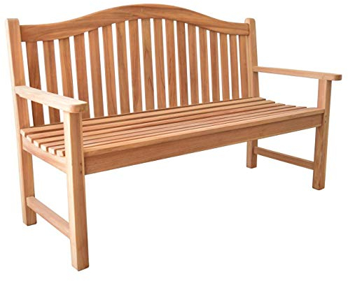 Gartenbank Catania Teak Massivholz Breite 150 cm
