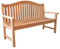 Gartenbank Catania Teak Massivholz Breite 150 cm