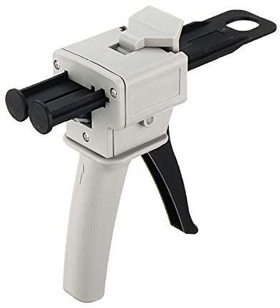 KingLan 50 Ml Ab Kleberapplikator Spender Impression Mixing Dispensing Griff Spread Applikator Klebedüsen Patrone Für 1: 1 Leim Mischröhrchen