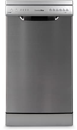 UNIVERSALBLUE Lavavajillas Acero Inoxidable 45 cm | Lavaplatos Libre Instalación con 5 Programas y Lavado ECO | Temporizador | ENVIO + SUBUDA A PLANTA GRATIS