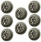 8X Dishwasher Lower Bottom Basket Wheels Compatible with Bosch 165314 00165314 AP2802428 165314 420198 423232 Hotpoint C00290453 43-BS-04 Dishwasher Spare Parts Universal Large Lower Rollers 36MM