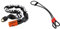 (000808) ANTIRROBO CADENA INTEGRADA KRYPTONITE -EVOLUTION 1090 CADENA INTEGRADA (10x900mm) + Kryptoflex Cable de seguridad, color plateado/naranja 213 cm, Ø 10 mm