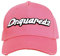 DSQUARED2 Logo Patch Baseballcap Cap Kappe Basebalkappe Rosa White Hat Hut New