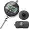 Neoteck Digitale Messuhr 0.01/0.0005'' Digital Messuhr Messtaster 0-25.4mm/1'' Digital Dial indicator Messgerät, für Labor, 3D Drucker, Werkstatt (Schwarz)