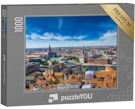 puzzleYOU: Puzzle 1000 Teile „Schöner Sommertag in Kopenhagen“ – aus der Puzzle-Kollektion Dänemark, Skandinavien