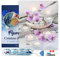 Figured'Art Diamond Painting Erwachsene 40x50cm Mit Rahmen Ganze Leinwand gespannt Blumen und Kerzen 5D Bilder Eckige Steine - DIY Set Basteln