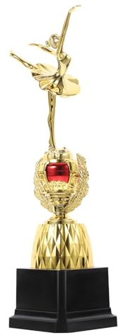 jojofuny Ballett Trophäen Auszeichnung Gold Award Trophies Tanzsieger Trophäen Tanzwettbewerbe PREISE Awardpokal für Game Prize Party 30 cm
