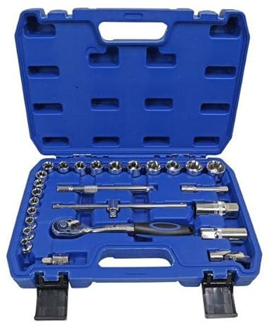 US PRO Tools 26pc 3/8 dr Super Lock Socket Set Metric 6-24mm 3944