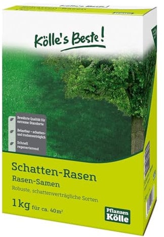 Kölle's Beste Schattenrasen mit Lägerrispe Poa supina, 1 kg