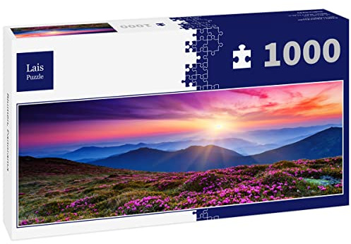 Lais Puzzle Blumen, Panorama 1000 Teile Panorama