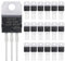 ALLECIN 20 Stück TIP122 Epitaxial Darlington NPN Transistor 5A 100V Leistungstransistoren 5 Ampere 100 Volt