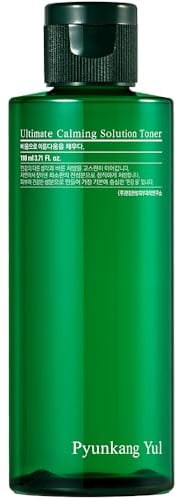 [PKY] Pyunkang Yul Ultimate Calming Solution Toner für empfindliche Haut mit patentierten Inhaltsstoffen, beruhigt intensiv und lindert Rötungen mit Cica und Teebaum, koreanische Hautpflege 110ml