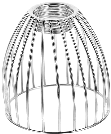 Schmiedeeiserner Vogelkäfig-lampenschirm Kunst Lampenschirm Aus Eisen Lampenschirm Rahmen Draht Ringständer Lampenschirme Für Tischlampen Schirm Für Lampe Halterung Persönlichkeit