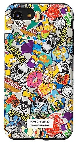 The Simpsons Sticker Collage Case for iPhone SE (2020) / 7/8