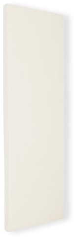 SILENT4® Asorbant acoustique pour mur 114x33x5cm en non-tissé acoustique, montage velcro et à vis, acoustique améliorée prouvée par panneau acoustique en blanc crème