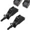 Click&Fit 2-Stück Scheibenwaschanlage Düsen für VW Golf Passat 1997-2010, Polo 09-17, Touareg Transporter T5, Up 11-20, Skoda Superb, Seat Leon Ibiza - Scheibenwaschdüsen Wassersprüher für 6E0955985A