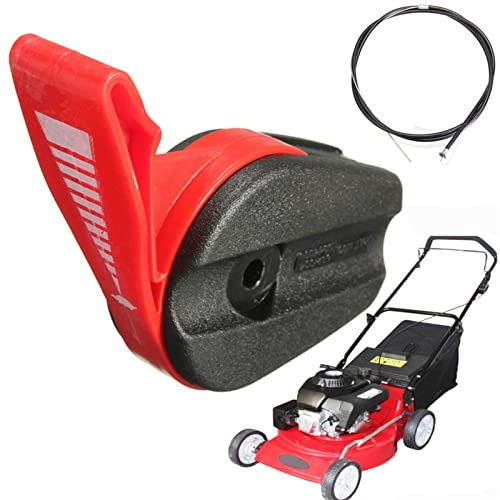 MUEOSI Ensemble Interrupteur for câble de Tondeuse à Gazon, Interrupteur de Commande, accélérateur de Jardin, Essence et électrique Interrupteur d'accélérateur pour Tondeuse à Gazon