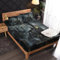 Spannbettlaken 120x200cm Zug Spannbetttuch Dunkel Bettlaken Boxspringbett mit Gummizug Spannbettuch Mikrofaser für Matratzen von 30 cm Mit 2 Kissenbezüge 80x80 cm