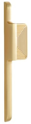 SKFGNX Tiradores de cobre minimalistas modernos para armario de baño, tiradores y perillas de puertas de cocina, tirador de cobre de 64mm