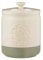 Mason Cash Home to Roost 1.5 Litre Storage Jar Stoneware Folk-Inspired Hen and Cockerel Style Airtight, Biscuit, Cookie, Rice, Flour, Kitchen Canister, Durable, Everyday Kitchenware