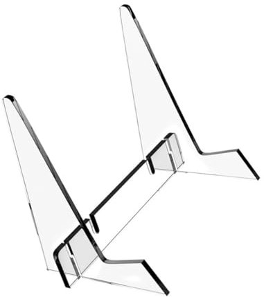 Dawutocap Soporte para álbumes de acrílico resistente elegante expositor para discos de vinilo mejora la experiencia de escucha de música para los amantes de la música