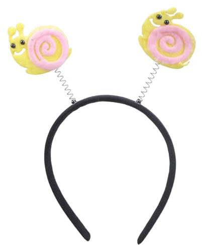Mädchen-Schnecken-Stirnbänder, lustige Schnecken-Kopfbedeckung, Haarbänder, Zubehör, Cartoon-Haarbänder, Geburtstagsparty
