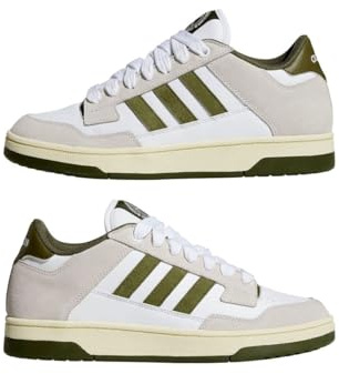 adidas Sneakers Rapid Court Low Herren Weiß Olivgrün