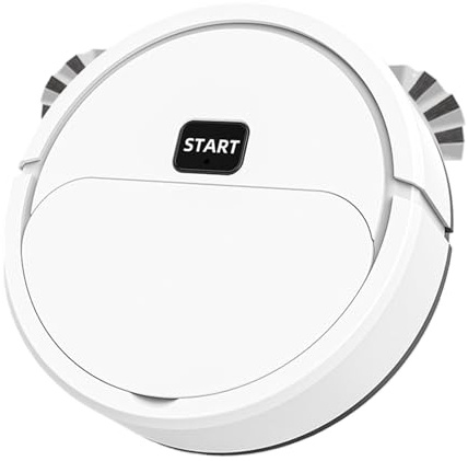 Piccolo robot aspirapolvere – Slim Sweeping e Mopping Bot, ricaricabile tramite USB, per evitare gli ostacoli automatico, portatile, a corpo piatto, strumento per peli di animali domestici a basso