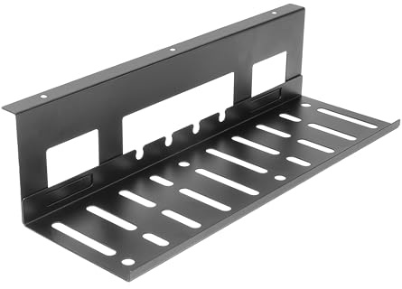 ACT Kabelkanal Schreibtisch 40 cm, Inkl. Zubehör, Kabel Organizer, AC8380 | Cable Management Under Desk