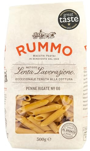 Rummo - Penne Rigate n.66 Trafilate al Bronzo - 16 Confezioni da 500 g
