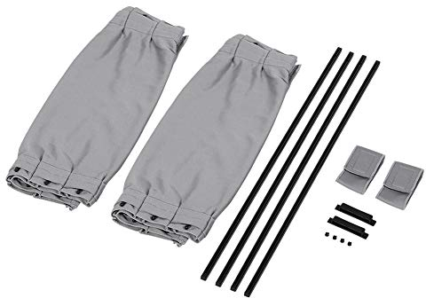 Rideau de fenêtre de Voiture, 2 Pcs 50s Pare-Brise de Porte de Voiture Pare- Pare- réglable fenêtre latérale Rideau Pare- Rideau Pare- Rideau(Gray)