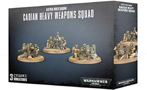 Unbekannt Citadel Astra Militarum Cadian Heavy Weapon Squad Warhammer 40,000 40K cadianische Heavy Weapon Teams