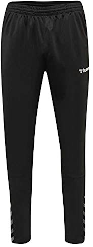 hummel Authentic Training Hose Kids F7026 schwarzweiss, 10 (140) Kinder