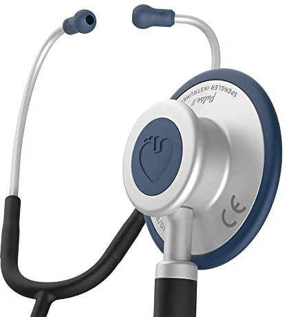 SPENGLER Pulse II, Stéthoscope Infirmier d’Auscultation Générale, Simple Pavillon, Léger, Grandes Performances Acoustiques, Polyvalent (Myrtille)