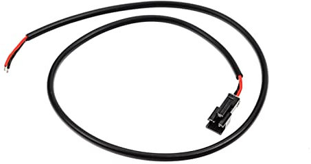 Fahrrad Licht Kabel Zweiadrig mit Stecker 500mm Bike Beleuchtung Light Cable