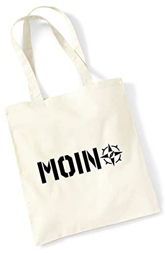 Huuraa Tasche Moin Geschenk 10 Liter Natural Baumwolle Moin Accessoire