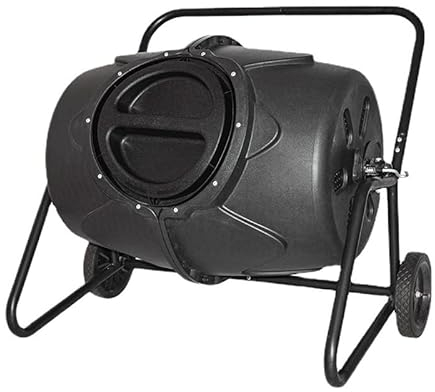 SKGFKYRM Compost Tumbler Outdoor Garden Composter Gardening Gifts Plastic Compost Bin Used To Quickly Create Fertile Soil Rotatable Design It Can Move, Multi-colored