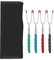 GOEDEKE Barbecue Forks-4 Pack Marshmallow Roasting Sticks Extendable Stainless Steel 27 Inch U Shape Hot Dog Fork Toasting with Handle Grilling Skewers for Fire Pit and BBQ Campfire Party (4 Pack)