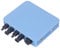 Micro Onduleur Solaire, Micro Onduleur Connecté au Réseau EU Plug 120V 230V Haute Efficacité de Travail Installation Facile Alliage d'Aluminium pour l'Industrie des Communications (600W)