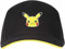 Pokémon Pikachu Badge Unisex Cap schwarz 100% Baumwolle Fan-Merch, Gaming